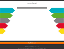 Tablet Screenshot of nemexis.net